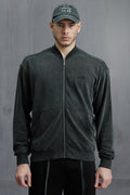 Obsidian Wash Zip Jacket